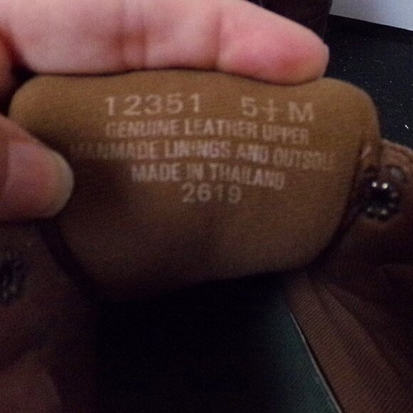 Timberland Brown Leather Boots - Picture 8 of 9